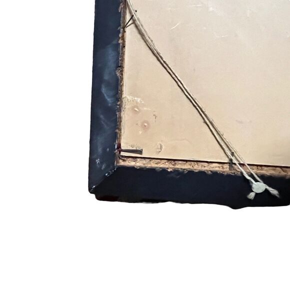 Paint By Numbers Boat and Beach Vintage Framed No Glass 50s 60s Retro Kitsch Art - Picture 11 of 16